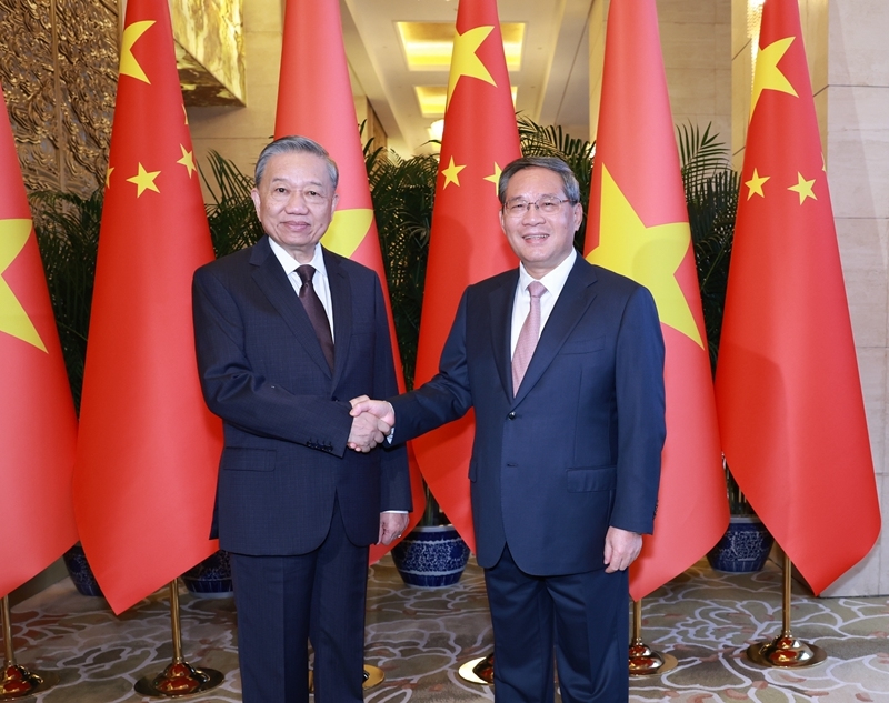 李强会见越共中央总书记、国家主席苏林「相关图片」