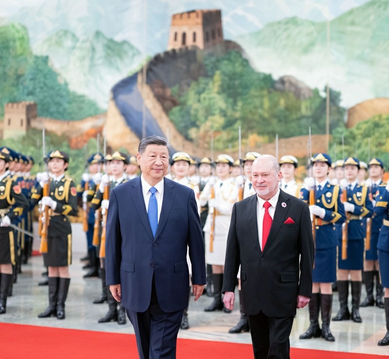 习近平同马来西亚最高元首易卜拉欣会谈「相关图片」