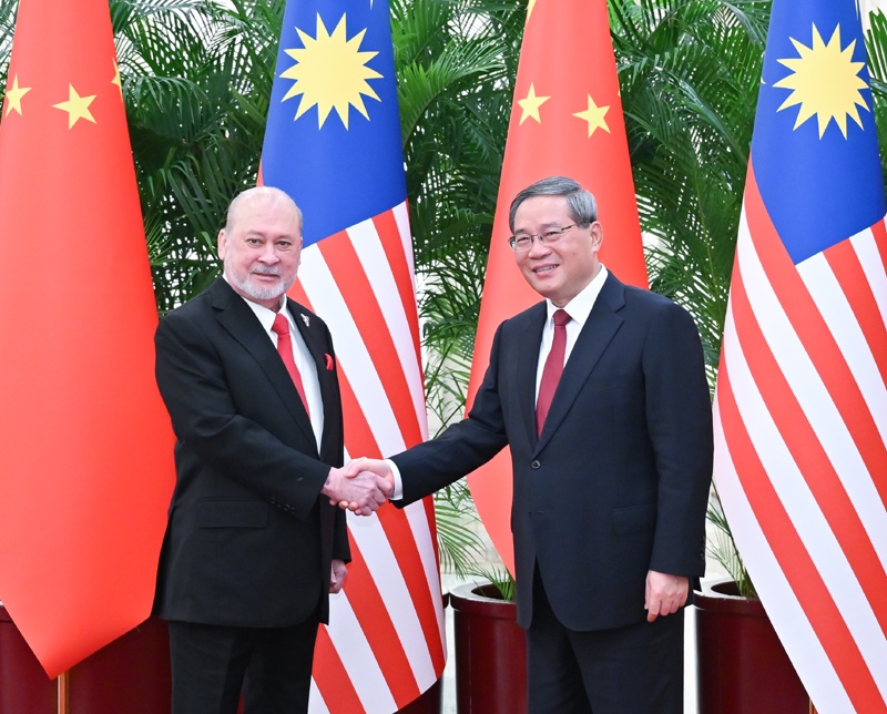 李强会见马来西亚最高元首易卜拉欣「相关图片」