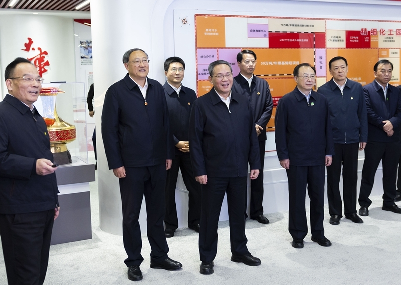 李强在宁夏、内蒙古调研时强调 
扎实推进“三北”工程建设做好能源保供工作 
为高质量发展提供有力保障「相关图片」