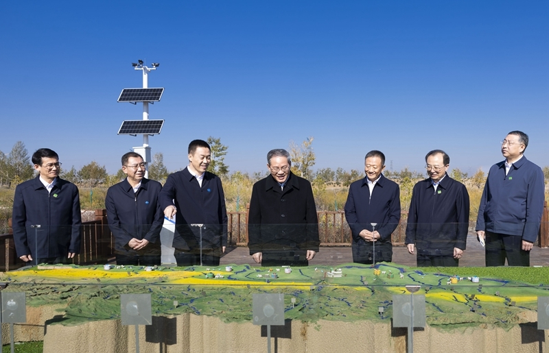 李强在宁夏、内蒙古调研时强调 
扎实推进“三北”工程建设做好能源保供工作 
为高质量发展提供有力保障「相关图片」