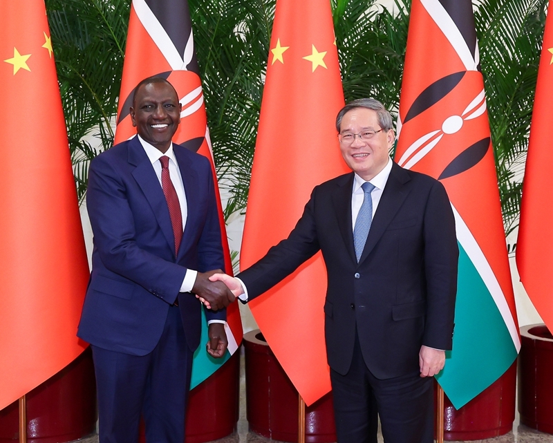 李强会见肯尼亚总统鲁托「相关图片」