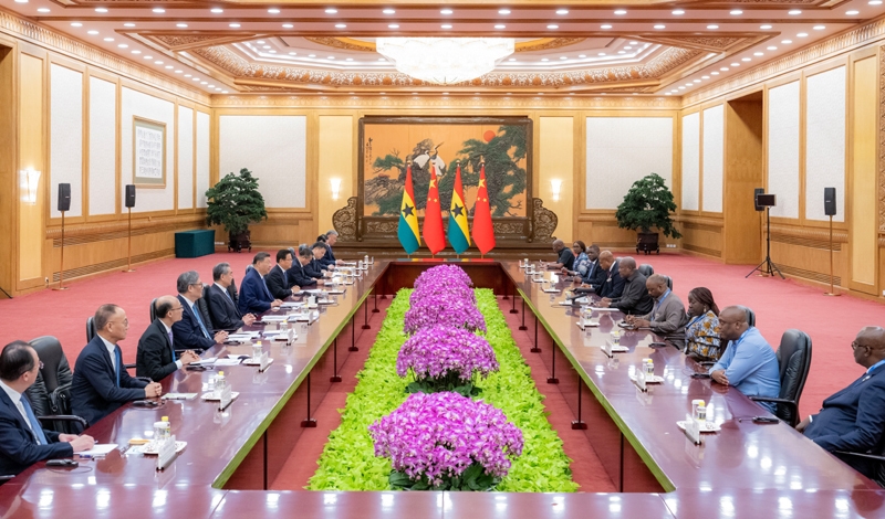 习近平会见加纳总统马哈马「相关图片」