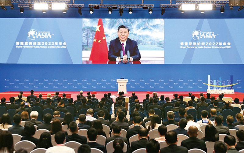 习近平：推动落实全球发展倡议、全球安全倡议、全球文明倡议、全球治理倡议「相关图片」