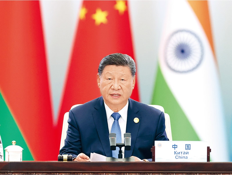 习近平：推动落实全球发展倡议、全球安全倡议、全球文明倡议、全球治理倡议「相关图片」