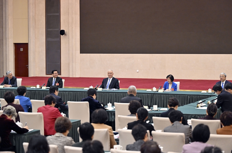 李强赵乐际王沪宁蔡奇丁薛祥李希分别参加全国两会一些团组审议和讨论「相关图片」