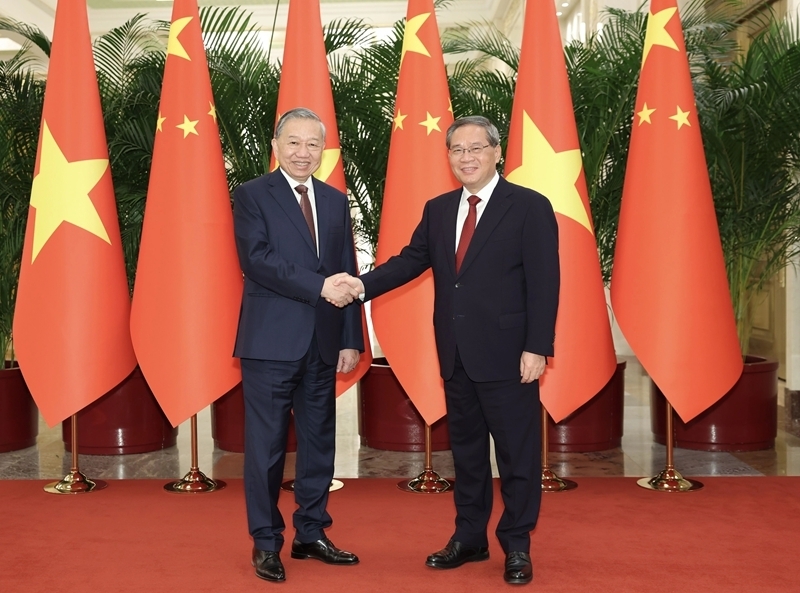 李强会见越共中央总书记、国家主席苏林「相关图片」