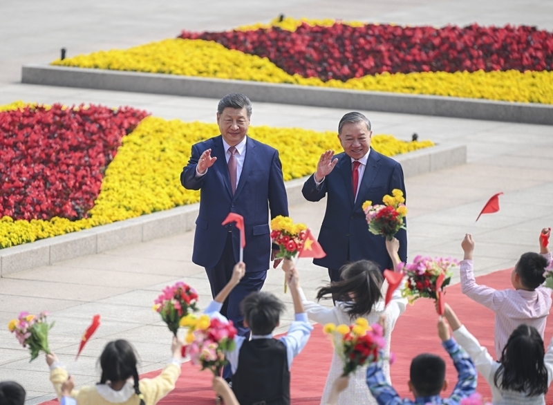 习近平同越共中央总书记、国家主席苏林举行会谈「相关图片」