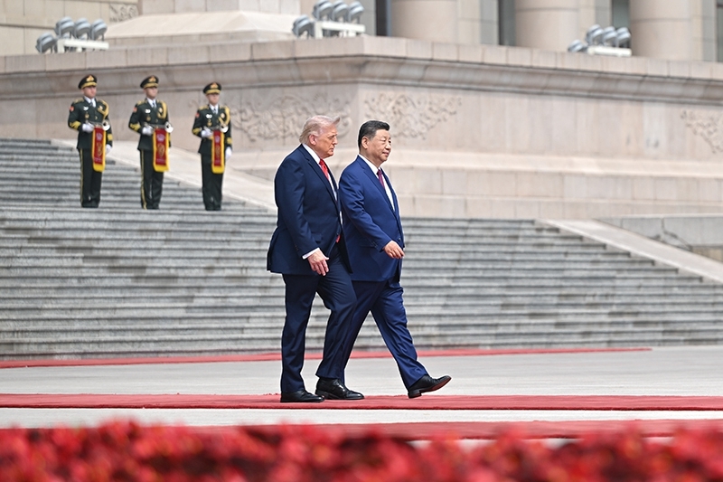 习近平同美国总统特朗普会谈「相关图片」