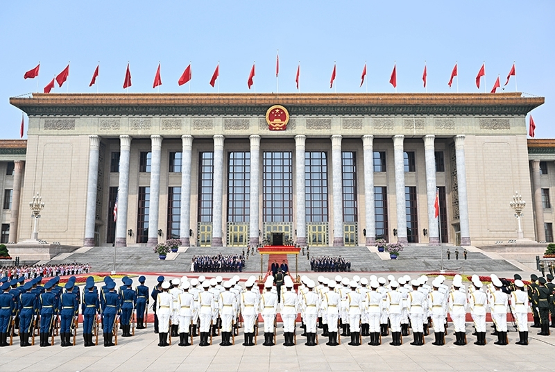 习近平同美国总统特朗普会谈「相关图片」