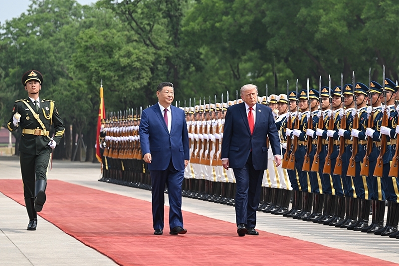 习近平同美国总统特朗普会谈「相关图片」