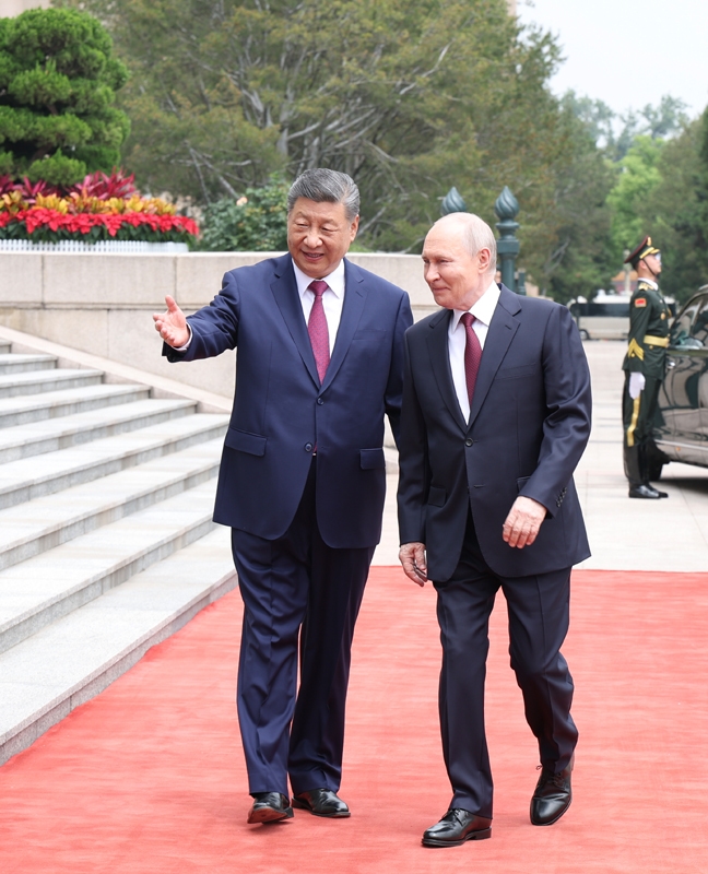 习近平同俄罗斯总统普京会谈「相关图片」