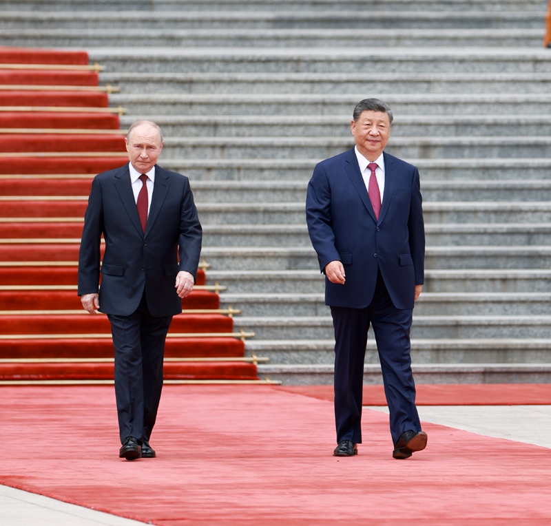 习近平同俄罗斯总统普京会谈「相关图片」