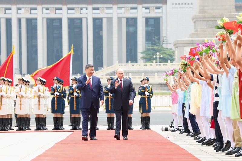 习近平同俄罗斯总统普京会谈「相关图片」