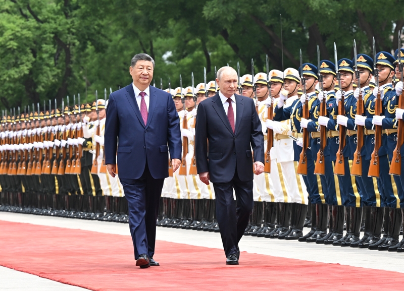 习近平同俄罗斯总统普京会谈「相关图片」