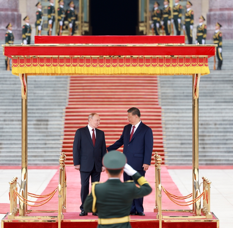 习近平同俄罗斯总统普京会谈「相关图片」