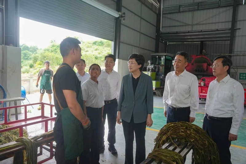 施小琳在达州市、南充市调研时强调
突出高质量发展导向 厚植发展动能优势
促进经济向新向优民生持续改善「相关图片」