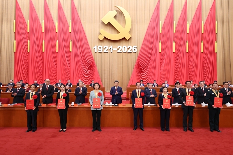 庆祝中国共产党成立105周年大会在京隆重举行「相关图片」