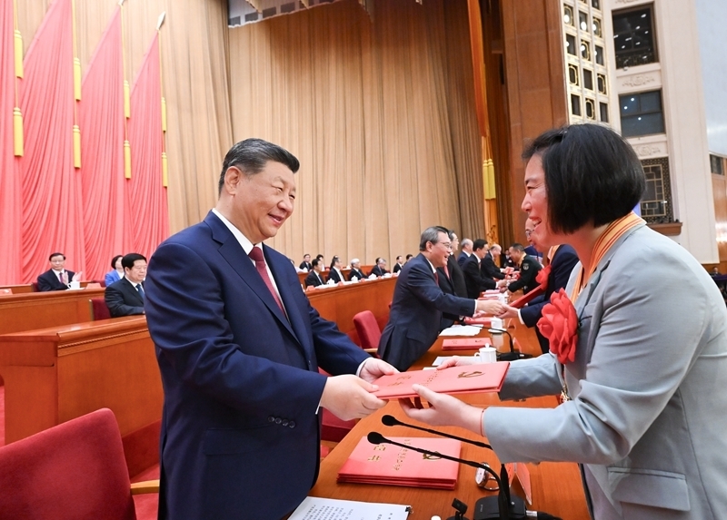 庆祝中国共产党成立105周年大会在京隆重举行「相关图片」