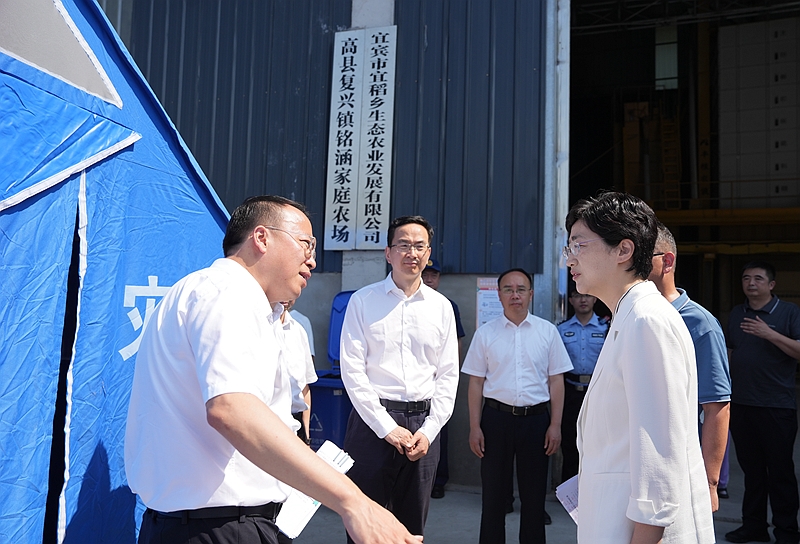 施小琳在宜宾市调研落实防灾减灾工作时要求
强化风险意识底线思维
有力有序做好灾害防范应对工作「相关图片」
