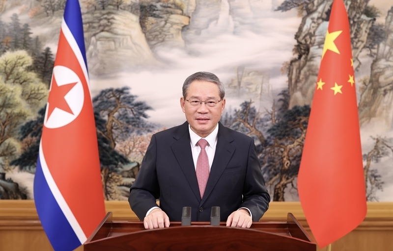 李强在中朝新鸭绿江大桥开通仪式上发表视频致辞「相关图片」